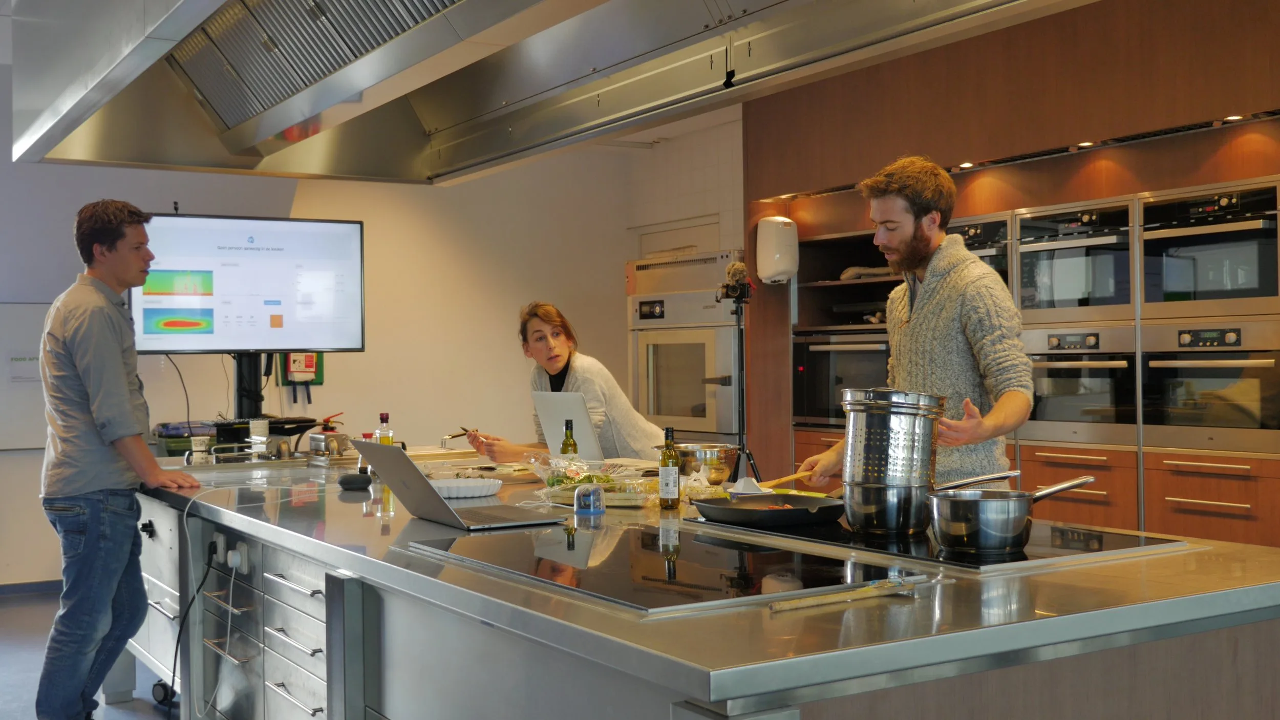 Live cooking demo